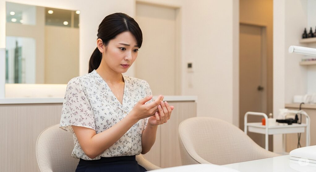 ネイルサロンで手汗が悩み？対策と安心のコツ