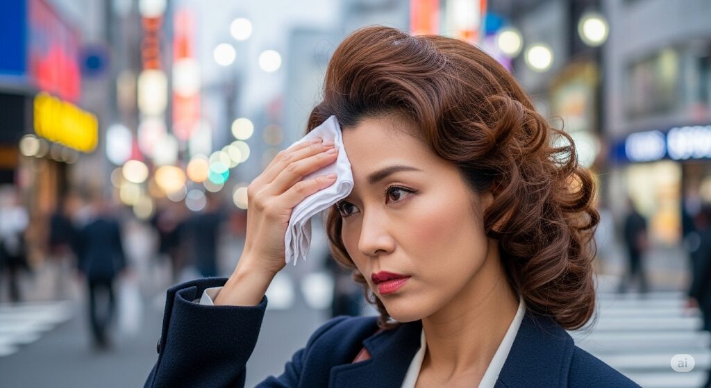 パーマ当日の汗はOK？NG行動と長持ちさせる対処法