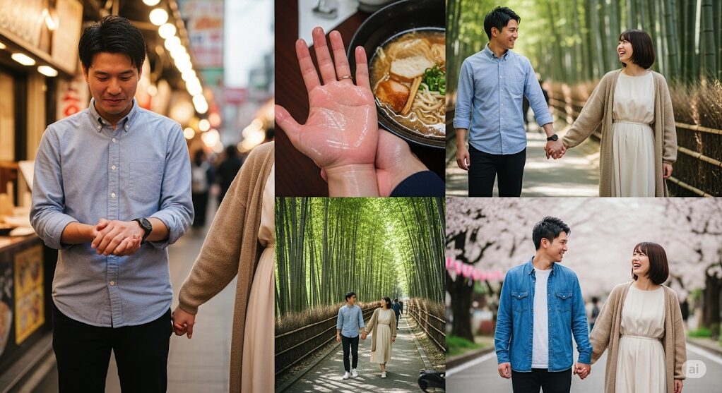 相手はどう思ってる？手汗に対する男女の心理
