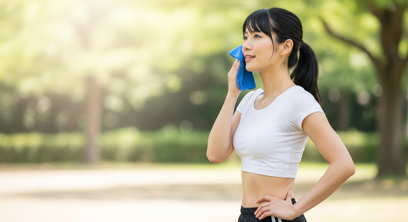 汗拭きシートが茶色くなる謎解明！原因と対策、肌に優しいケアとは？