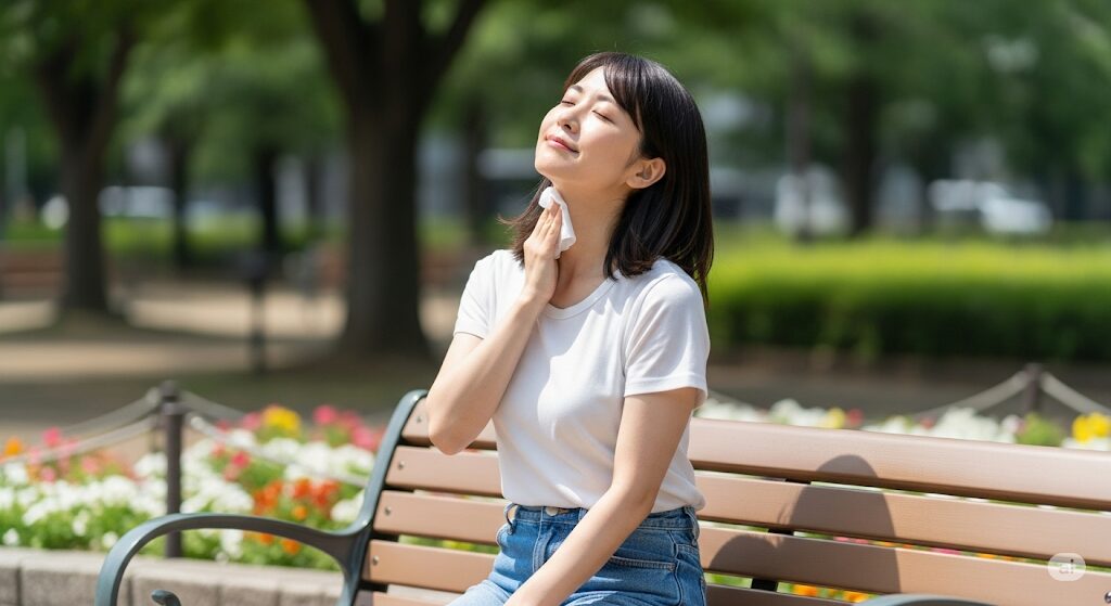 汗拭きシートが茶色くなる謎解明！原因と対策、肌に優しいケアとは？