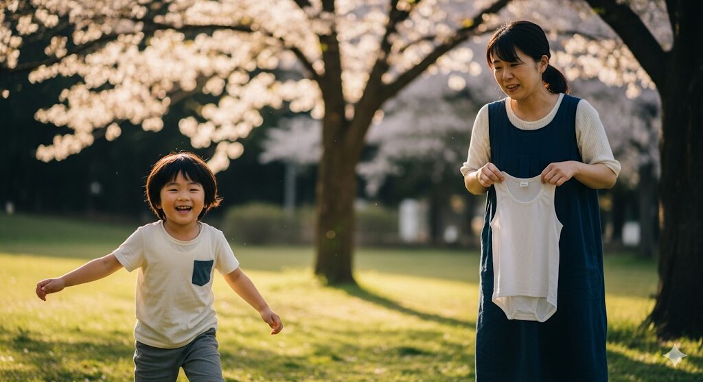 子供のあせも対策にエアリズムは適切？