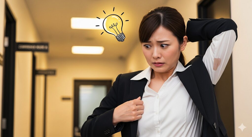 【緊急時】脇汗パットの代用アイデア7選！身近なものでバレずに作る方法